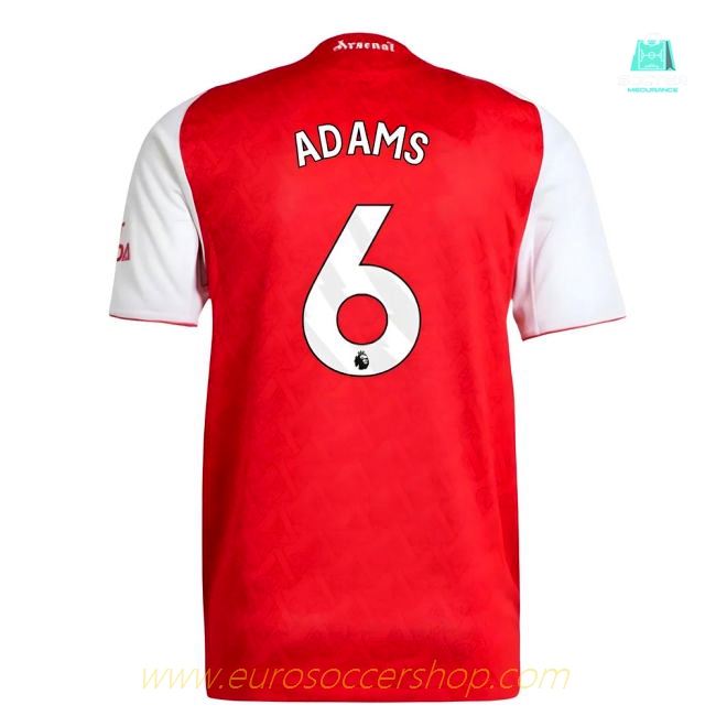 2025-2026 Arsenal Authentic Home Shirt (Adams 6)