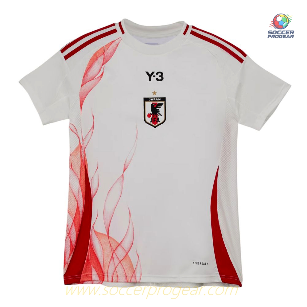 Japan Away Team Football Jersey 2024/25 Collection Y3 Women
