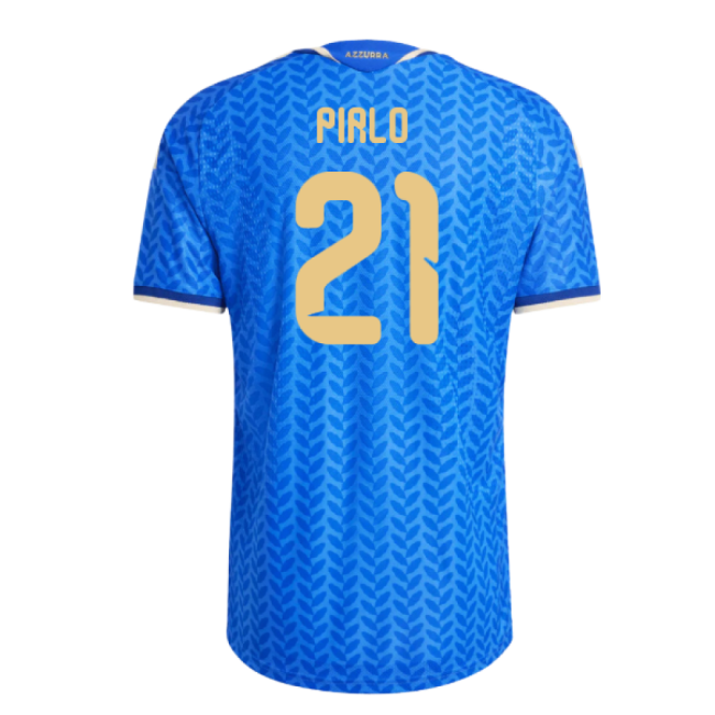 2026-2027 Italy Authentic Home Shirt (Pirlo 21) Worldcup