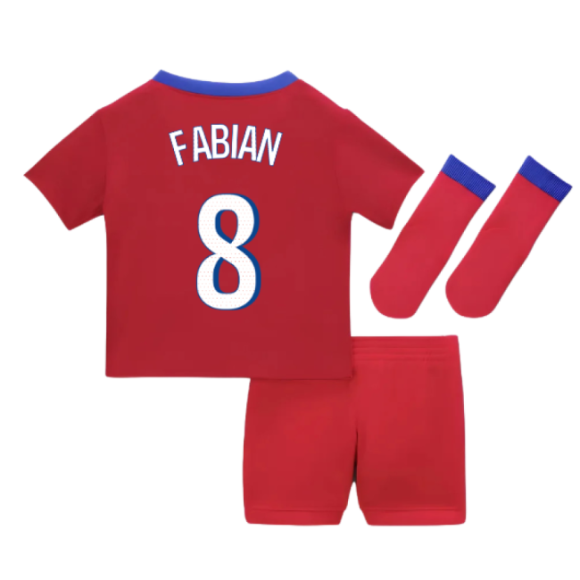 Professional-Grade 2025-2026 Psg Third Baby Kit (Fabian 8)