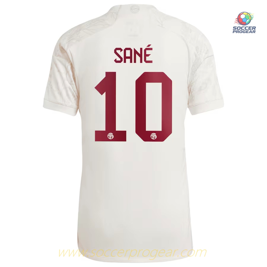 Bayern Munich 2023 2024 Third Sané Youth Football Kit Football Shirt