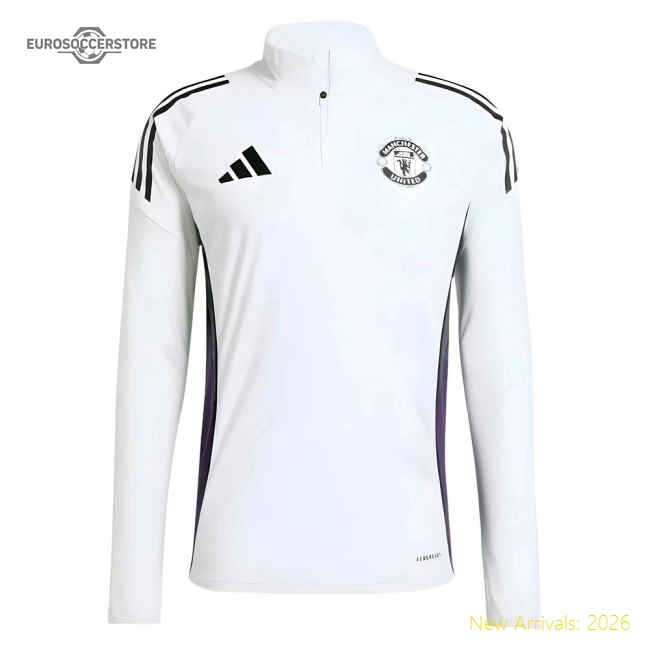 2025-2026 Man Utd Training Top (White)