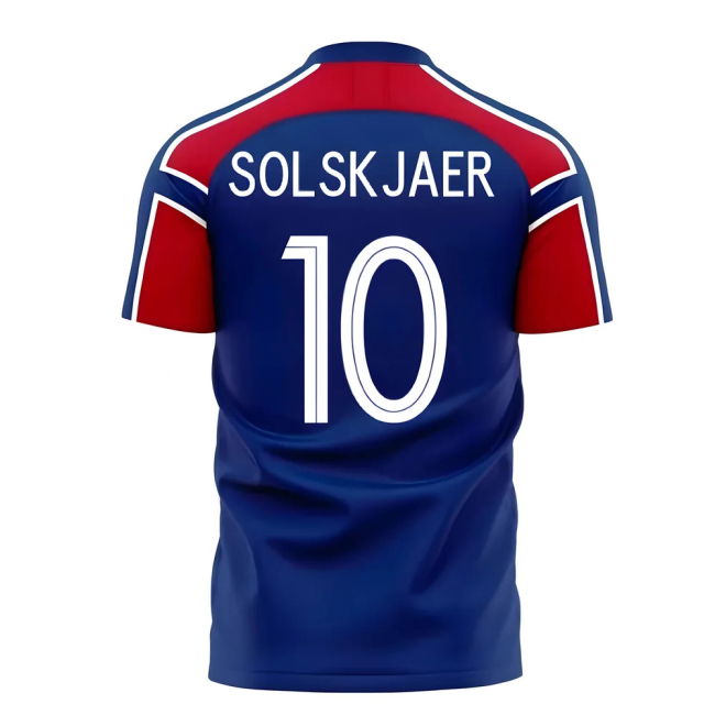Norway 2025-2026 Away Concept Football Kit (Libero) (Solskjaer 10)