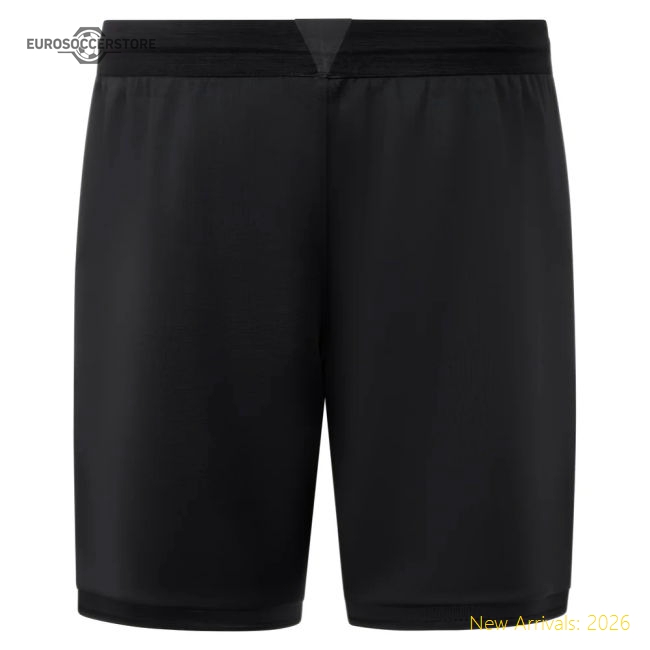 High-quality 2025-2026 Wolves Goalkeeper Home Shorts (black) - Kids