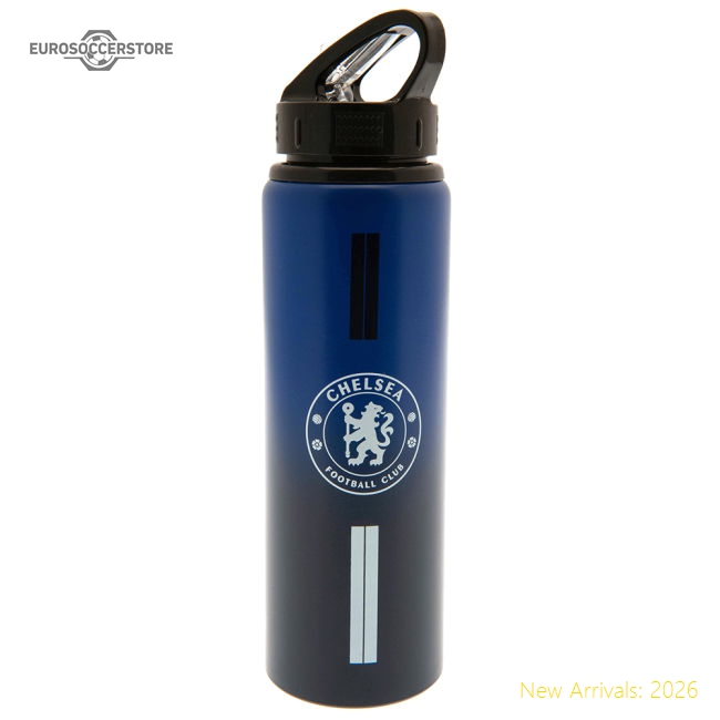 Official Chelsea Fc Aluminium Drinks Bottle St - Premium Quality