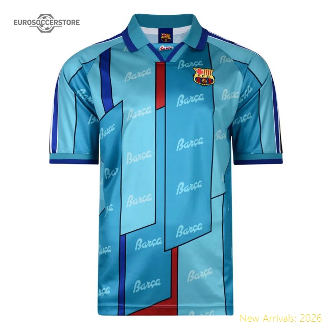 Authentic Home Barcelona Jersey Moisture-wicking Lightweight