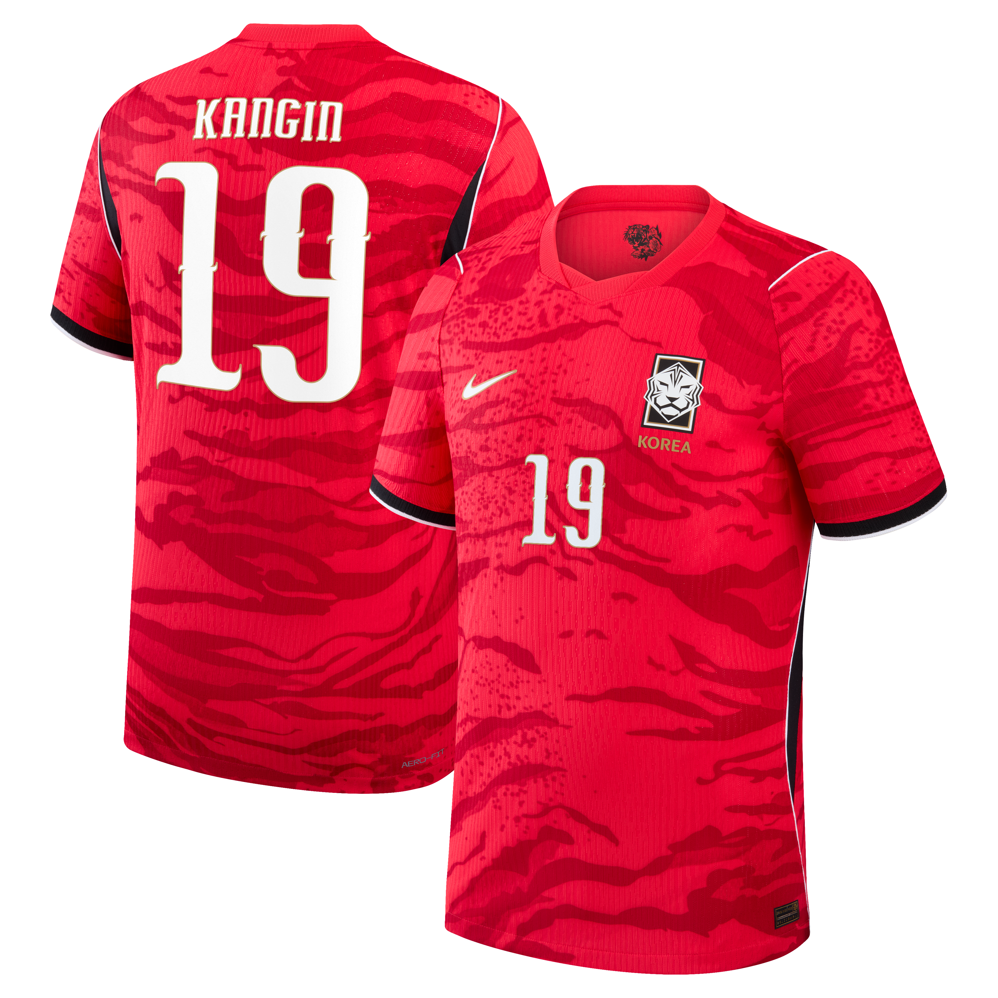 [JED] Youth Lee Kang In South Korea National Team 2026 Home Match Authentic Jersey - Red