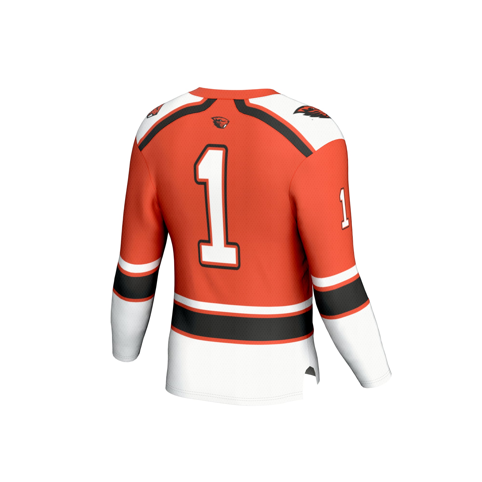 #1 Oregon State Beavers GameDay Greats Unisex Lightweight Hockey Fashion Jersey - Orange