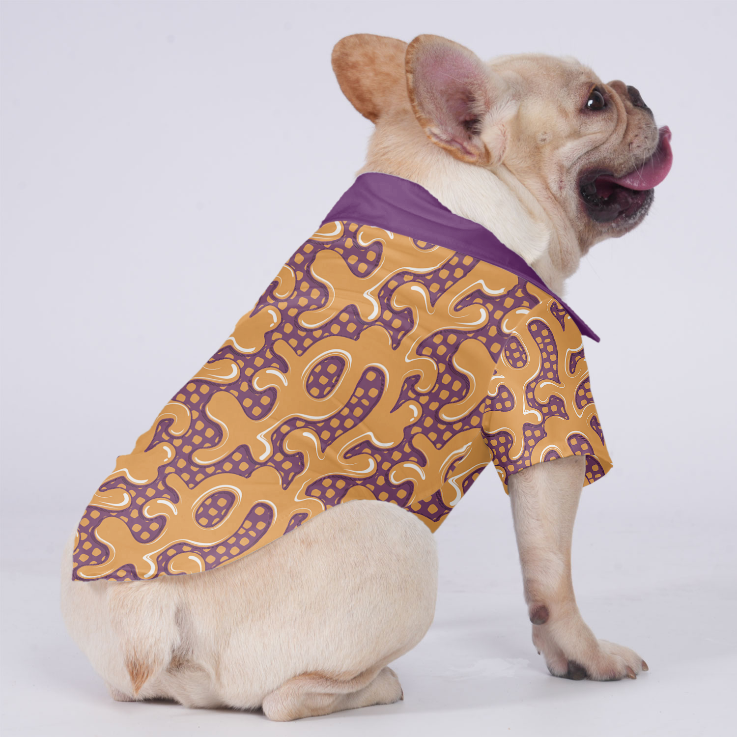 French Bulldog Diesel Hawaiian Shirt For Frenchies Durable Dog Item
