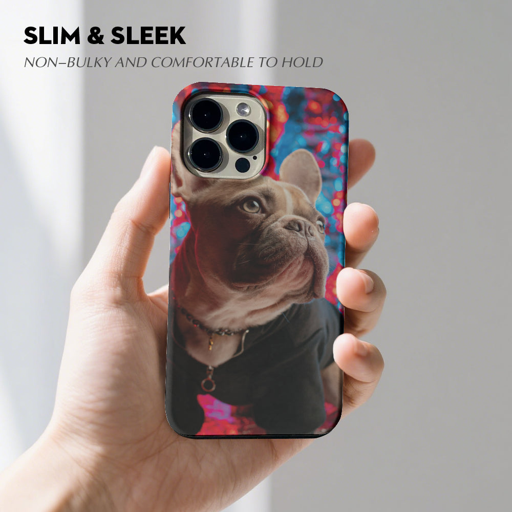 French Bulldog Dean Personalized Dual Layer Phone Case Durable Dog Item