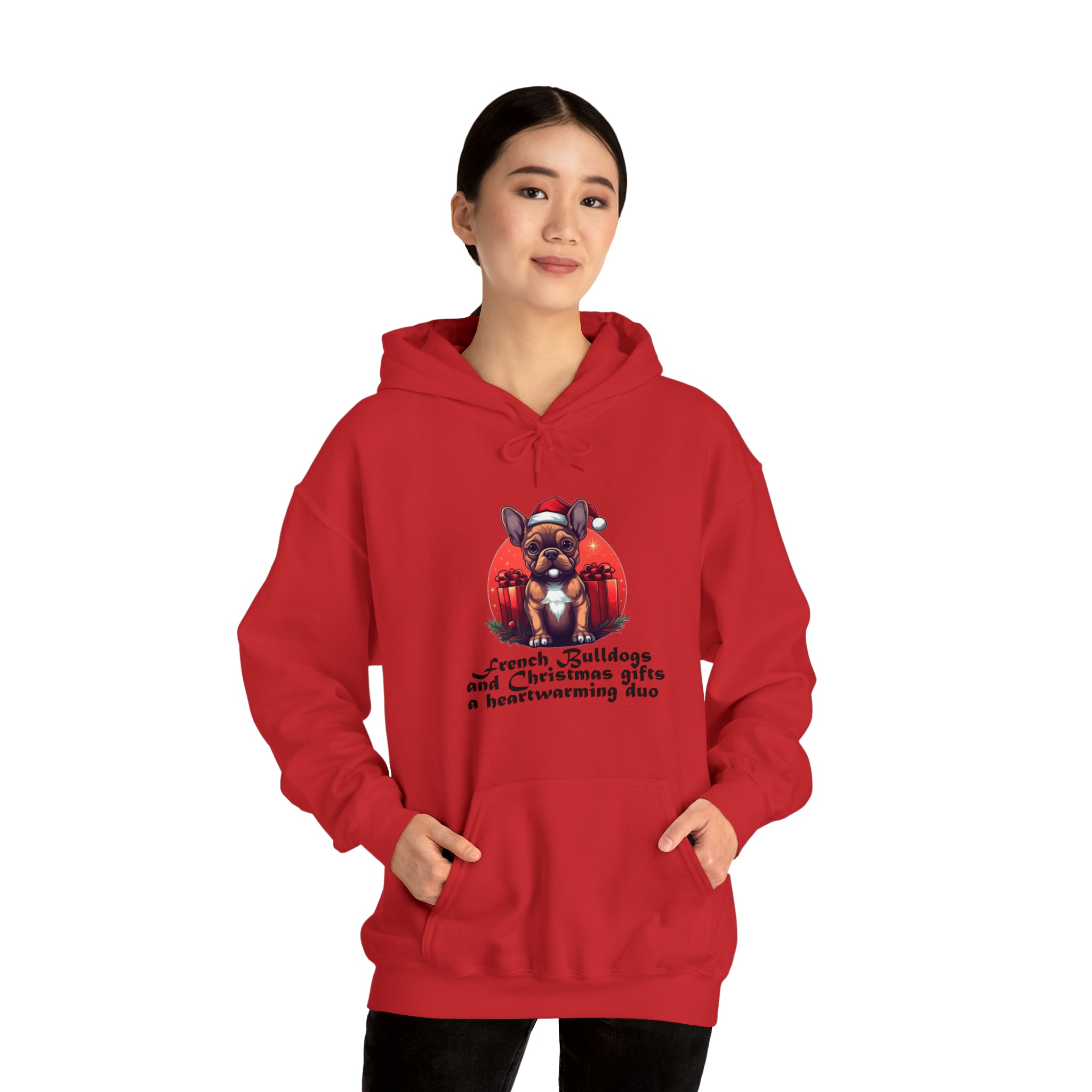 Frenchie and Christmas Gifts Unisex Hoodie