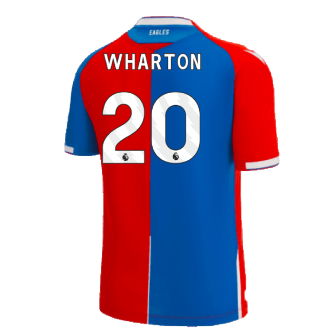 2023-2024 Crystal Palace Home Shirt (Wharton 20) | Discounted