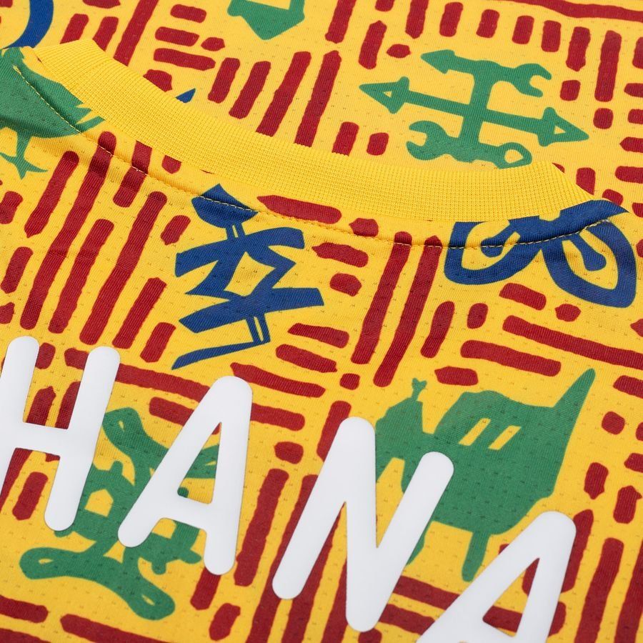 Ghana Training T Shirt Pre Match Africa Cup Of Nations 2025 Yellow Siz