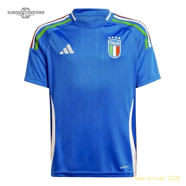 Authentic European Team 2024-2025 Home Short Sleeve Shirt