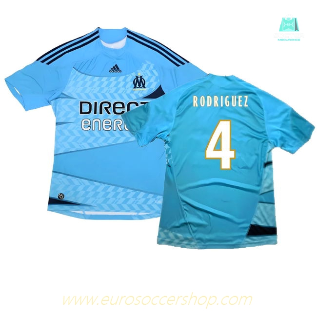 Marseille 2009-10 Away Shirt ((Excellent) M) (Rodriguez 4)