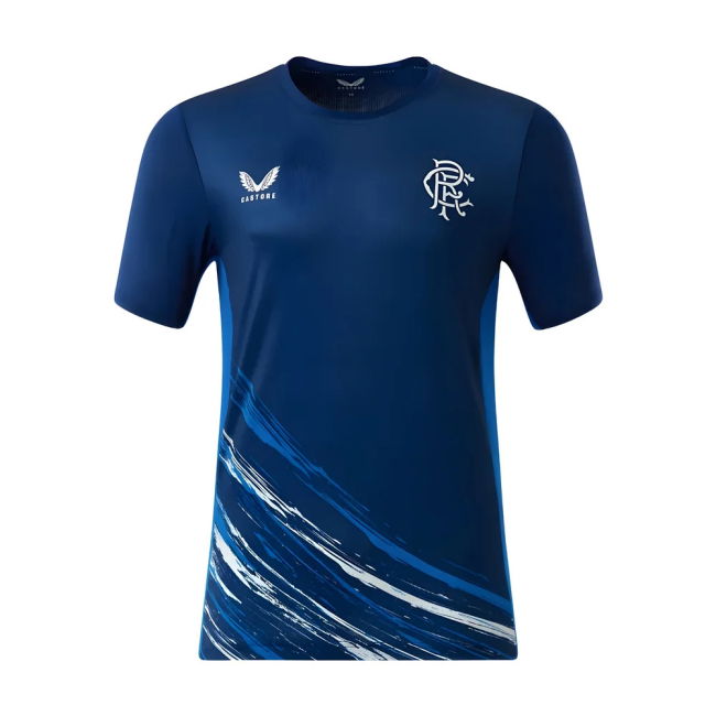 Top Quality Glasgow Rangers Practice Shirt S. Agüero #10 Current (v10)