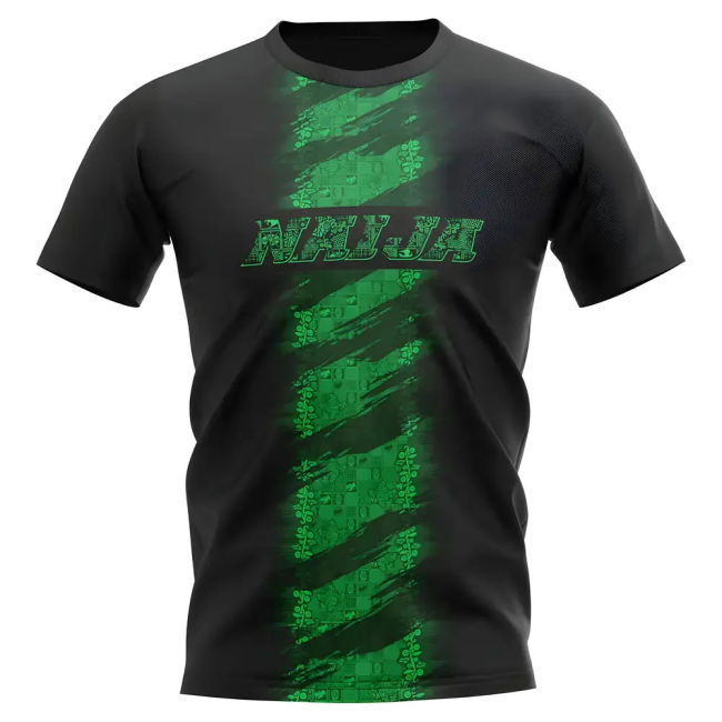 Pro-Grade 2025-2026 Nigeria Concept Training Shirt (Black) - Womens