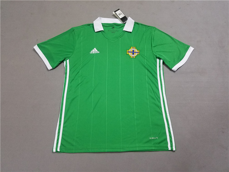 Northern Ireland Home 2018 World Cup Soccer Jersey Shirt - World Cup
