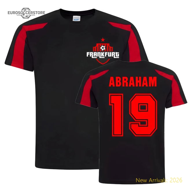 Trending David Abraham Frankfurt Sports Training Jersey (Black)