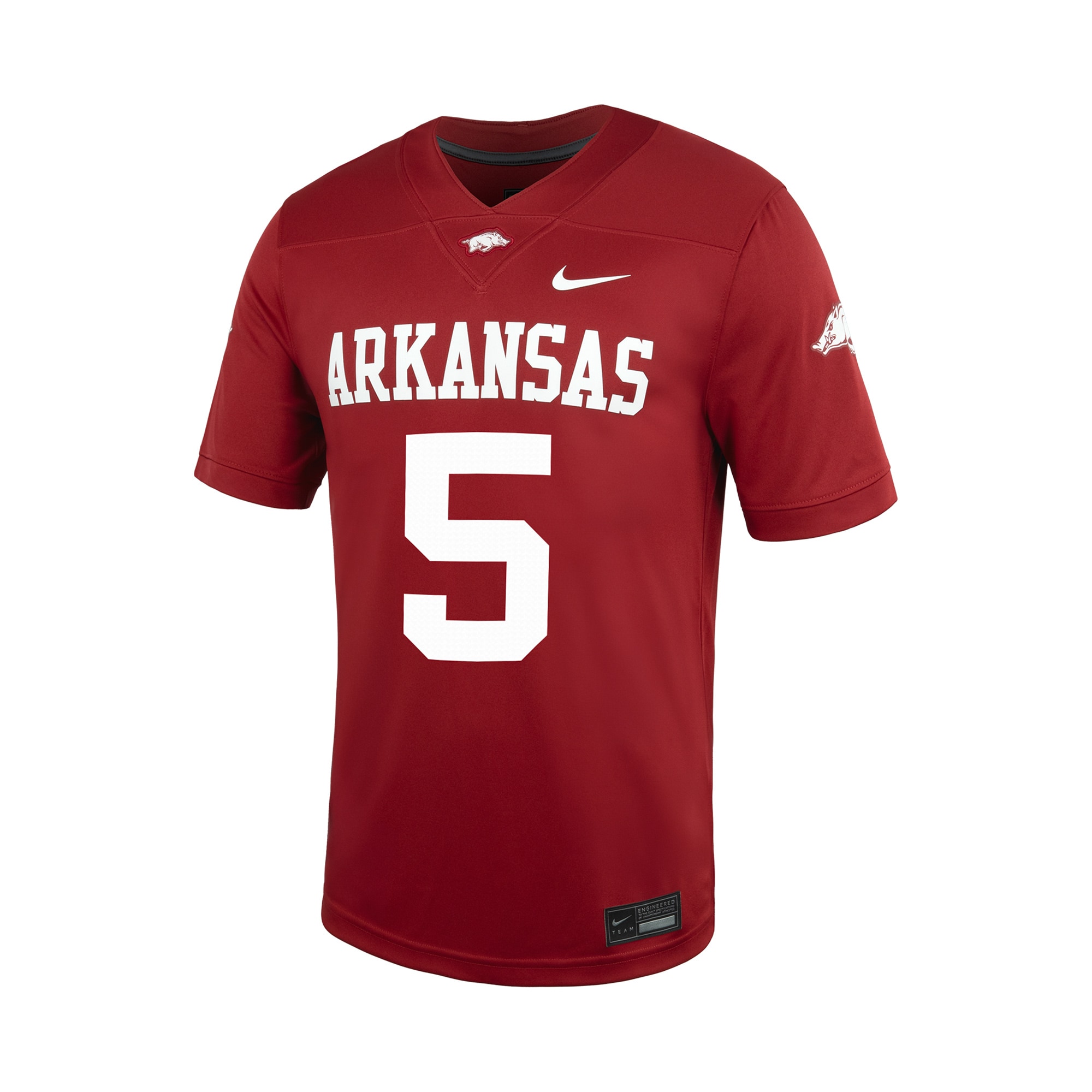 #5 Arkansas Razorbacks Untouchable 2026/2027 Football Jersey?�C Cardinal