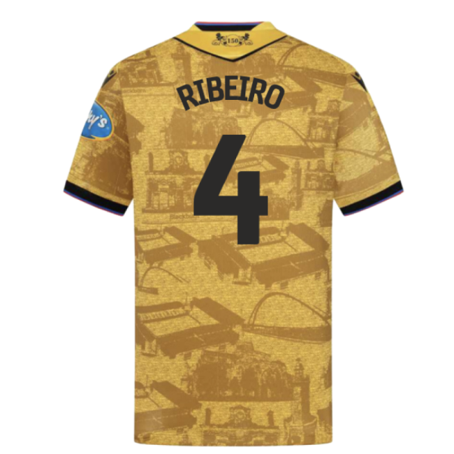 Exclusive 2025-2026 Away First-Class Moisture-Wicking Ribeiro 4 A#538
