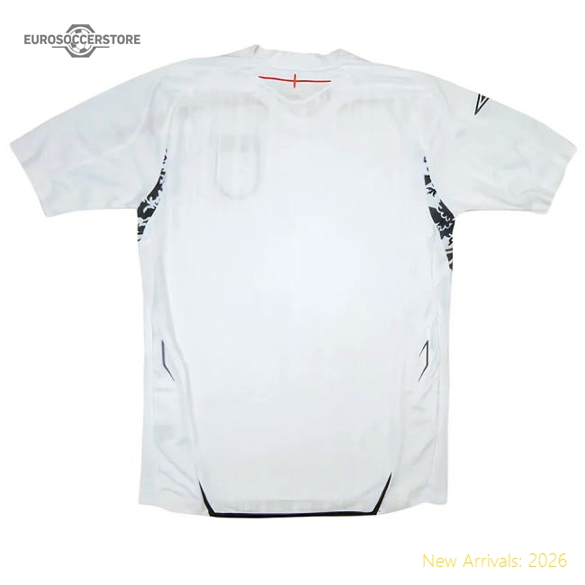 England 2007-2008 Authentic Home Jersey (eng) Fashion-forward
