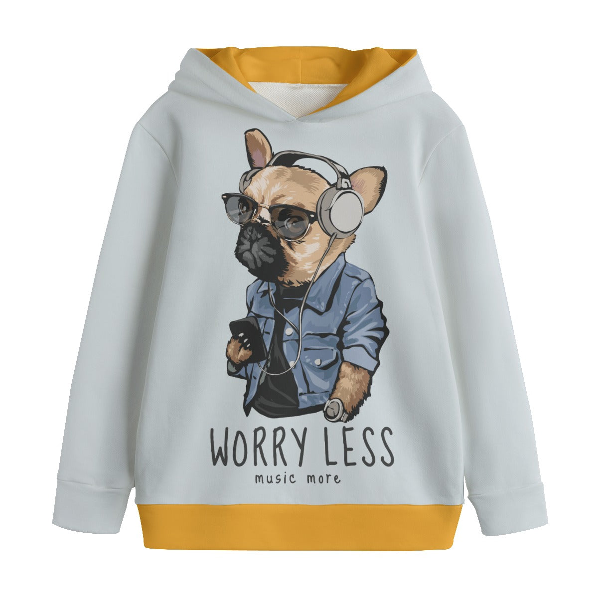 Trendy Harper - All-over Print Kid's Pullover Hoodie for Everyday Wear