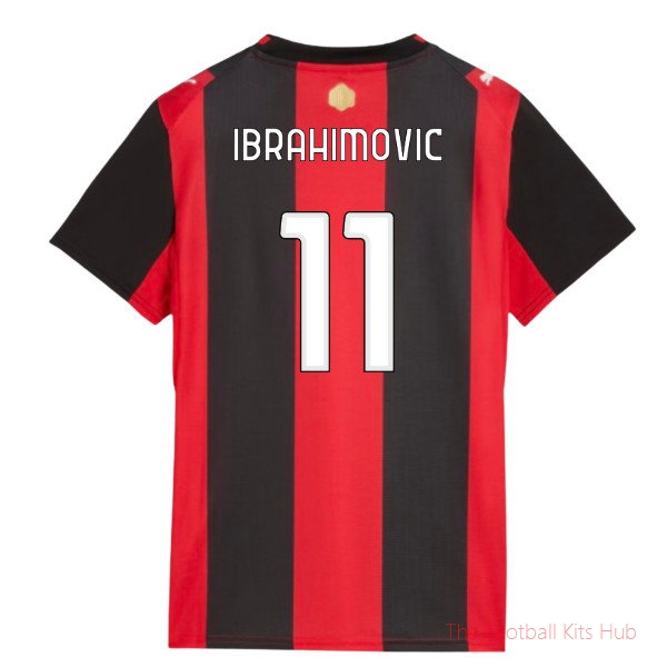 AC Milan Home Shirt 2026-2027 Ibrahimovic #11 Soccer Jersey