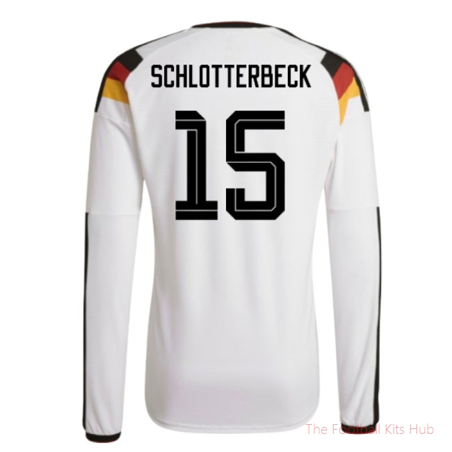 [EFS] 2026/27 Germany Authentic Long Sleeve Home Shirt (Schlotterbeck 15)