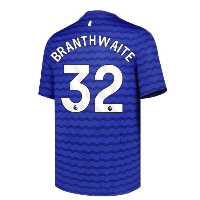 Authentic Everton Everton Home Shirt Kids Branthwaite #32 Elite Pe...