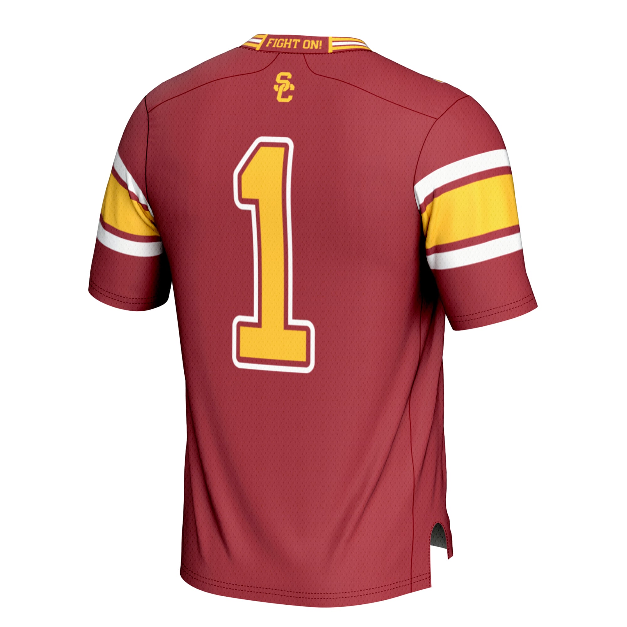 Men's #1 Cardinal USC Trojans Football Jersey