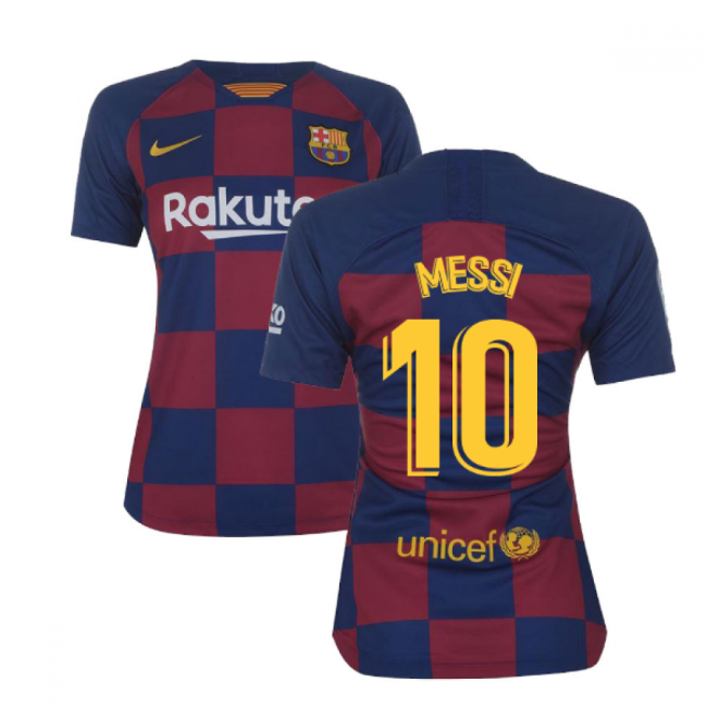 Official 2019-2020 Barcelona Home With Retro Design - Captain