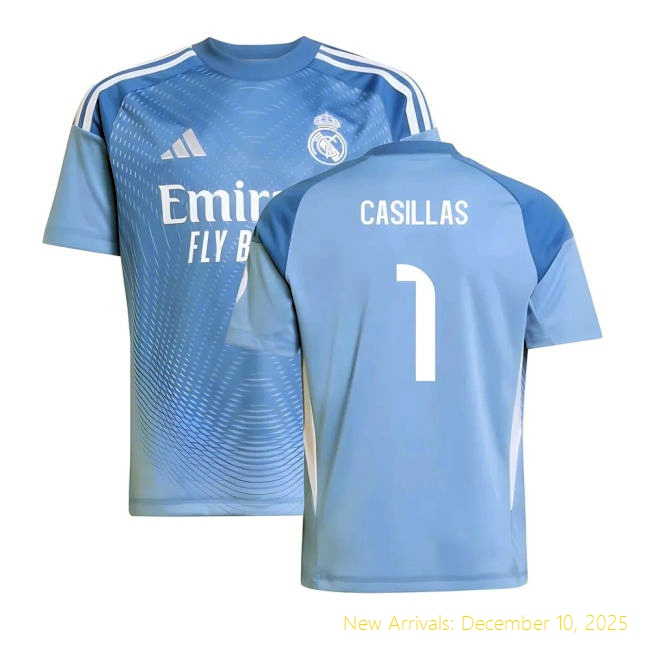 2025-2026 Real Madrid Home Shirt - Performance Game Day (Casillas 1)...