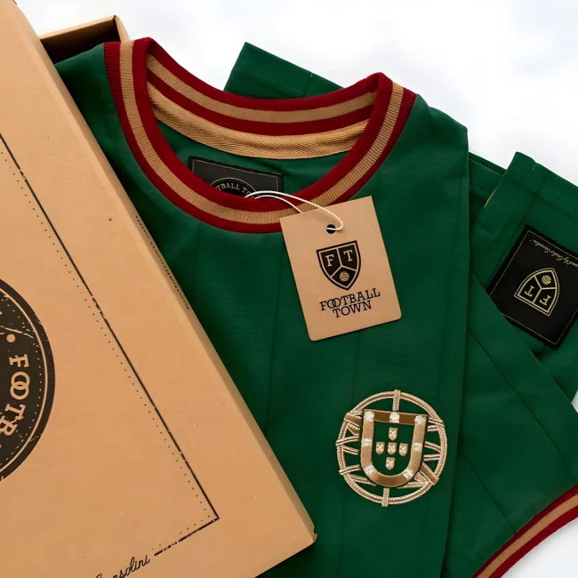 Vintage Portugal A Selecção Away Soccer Jersey Holland Worldcup