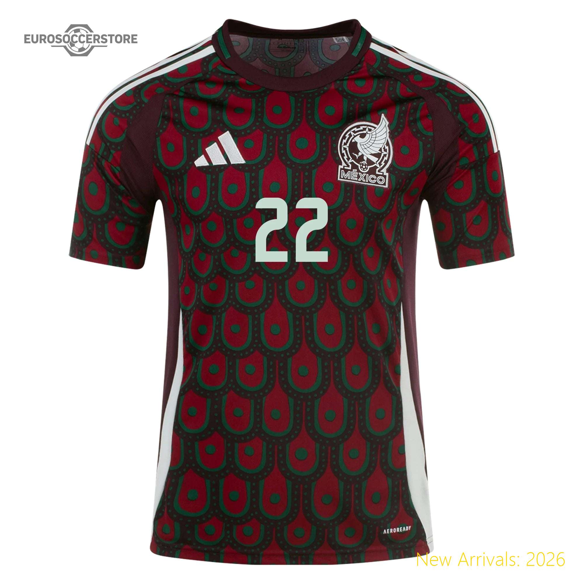 Iconic Design Modern Design Kids Mex Team Superior Home Jersey 2024