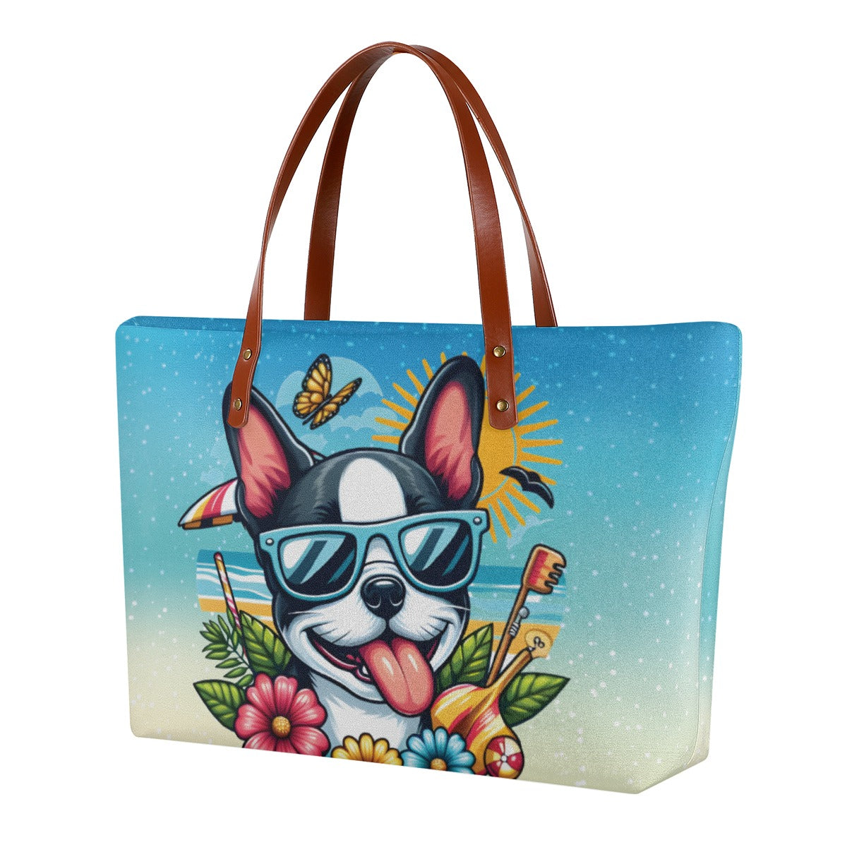 Lifestyle-Driven Zoe - Women's Tote Bag For Boston Terrier Lovers for...