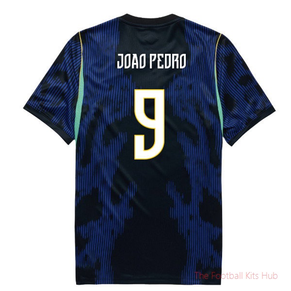 [JED] 2026/27 Brazil Away Shirt (Kids) (Joao Pedro 9)