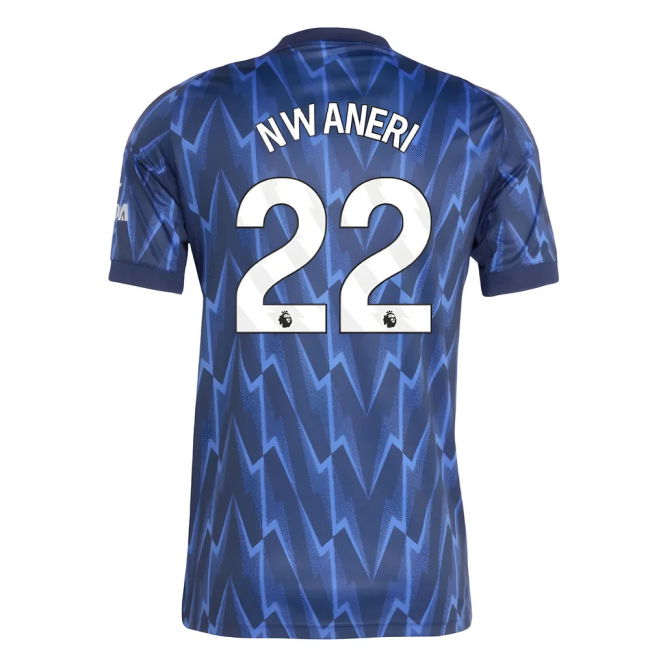 2025-2026 Arsenal Away Shirt (Nwaneri 22)