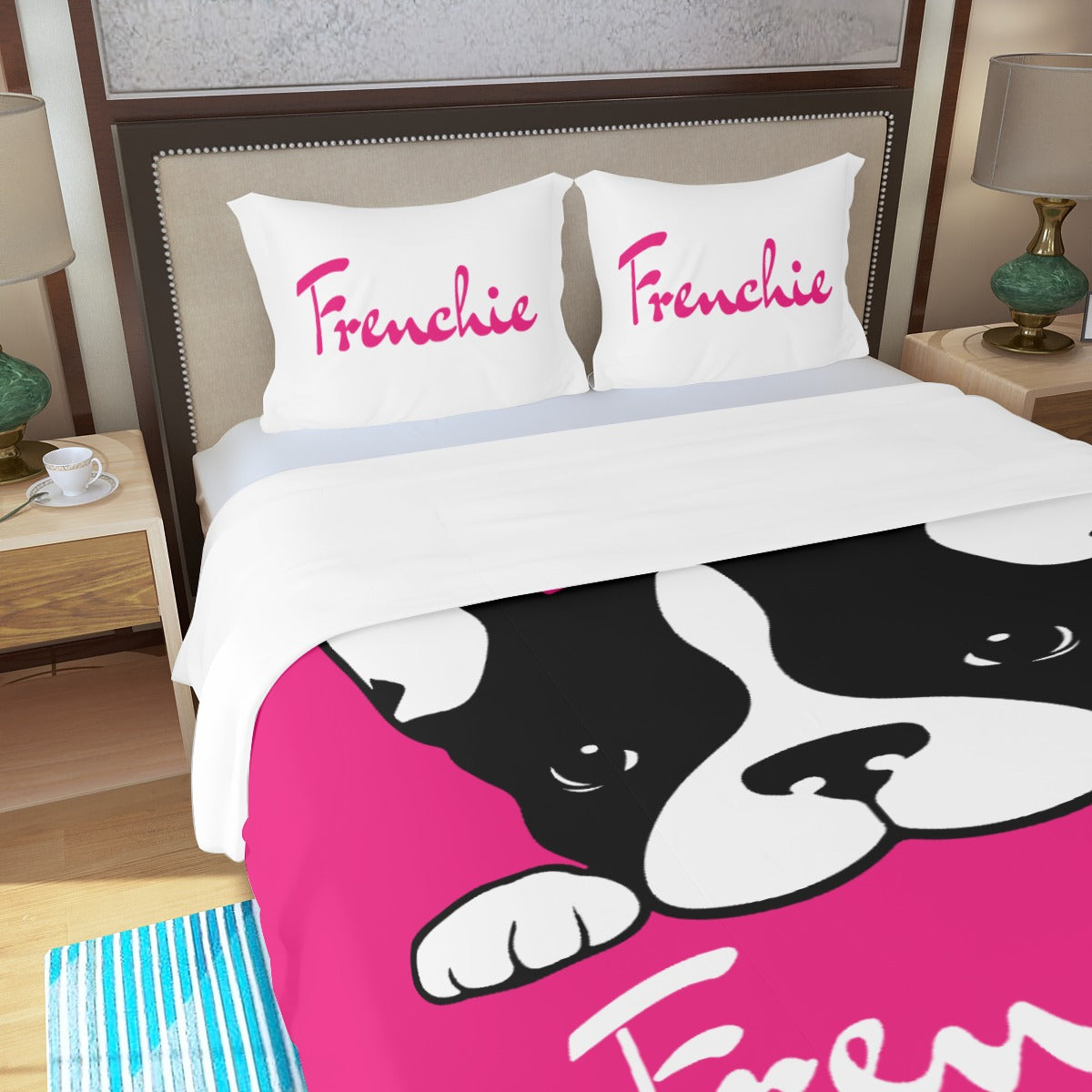French Bulldog Max Bedding Set Cute Frenchie Essential