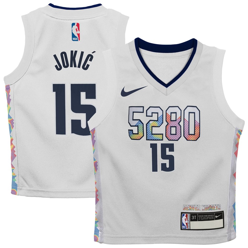 Denver Nuggets Nikola Jokic Jersey - White City Edition - Game Day Essential