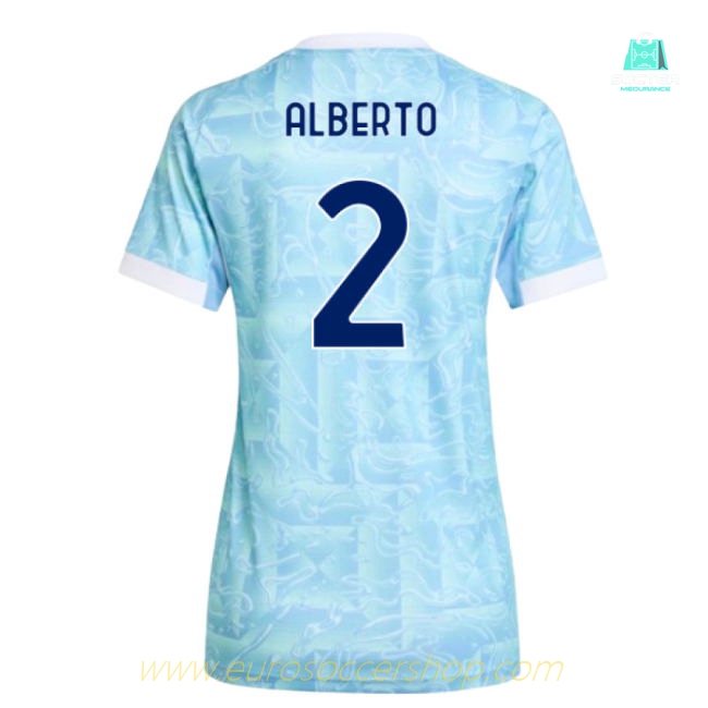 2025-2026 Juventus Away Shirt (Womens) (Alberto 2)