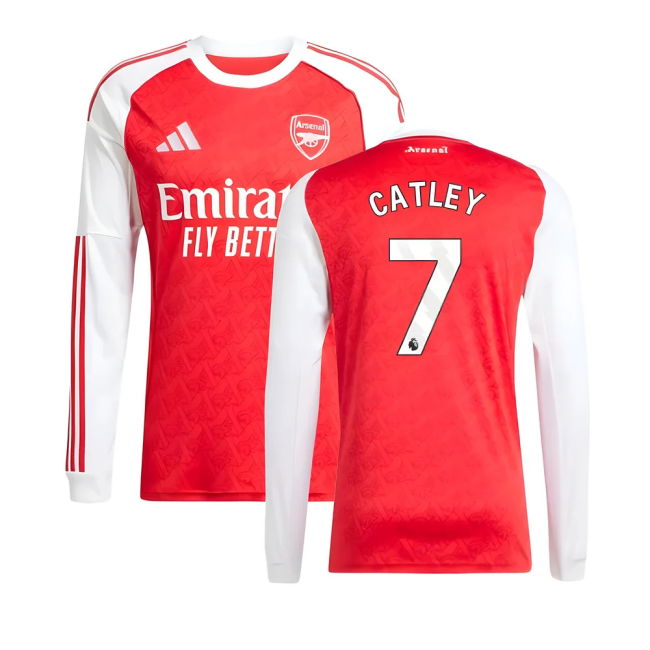 Official 2025-2026 Arsenal Home With Limited Edition Design