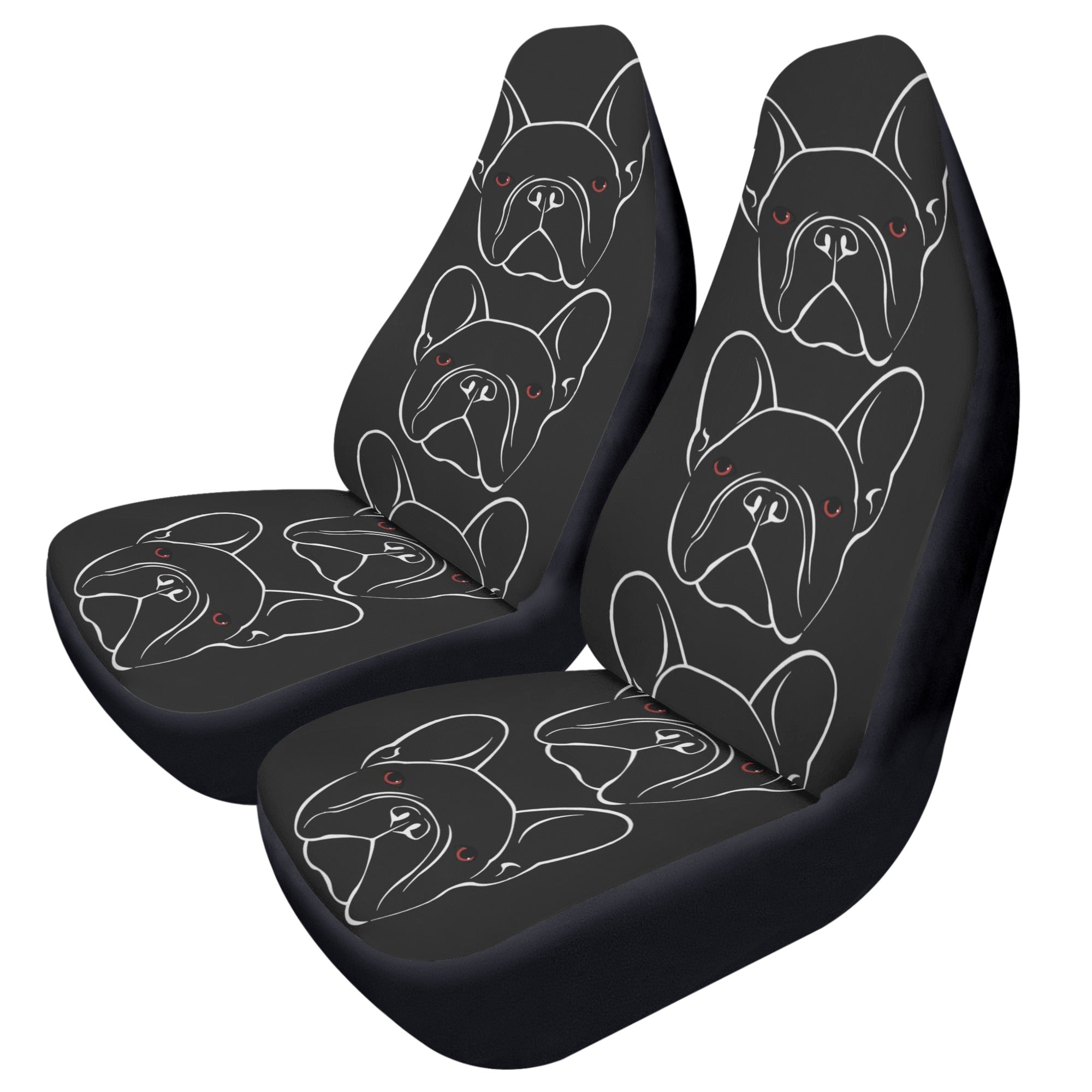 French Bulldog Aimee Car Seat Covers (2 Pcs) Frenchie Pet Item