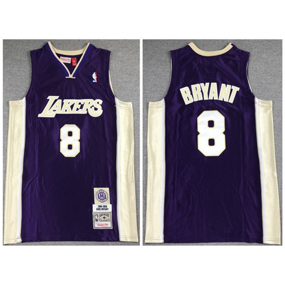 High-Quality Los Angeles Lakers 8 Purple Jersey - Game Day Essential
