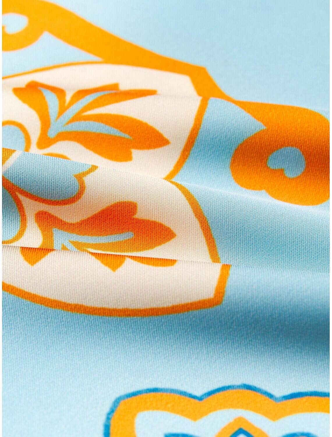 Satin Boho Double Slit Crew Neck Sleeveless Tank Top