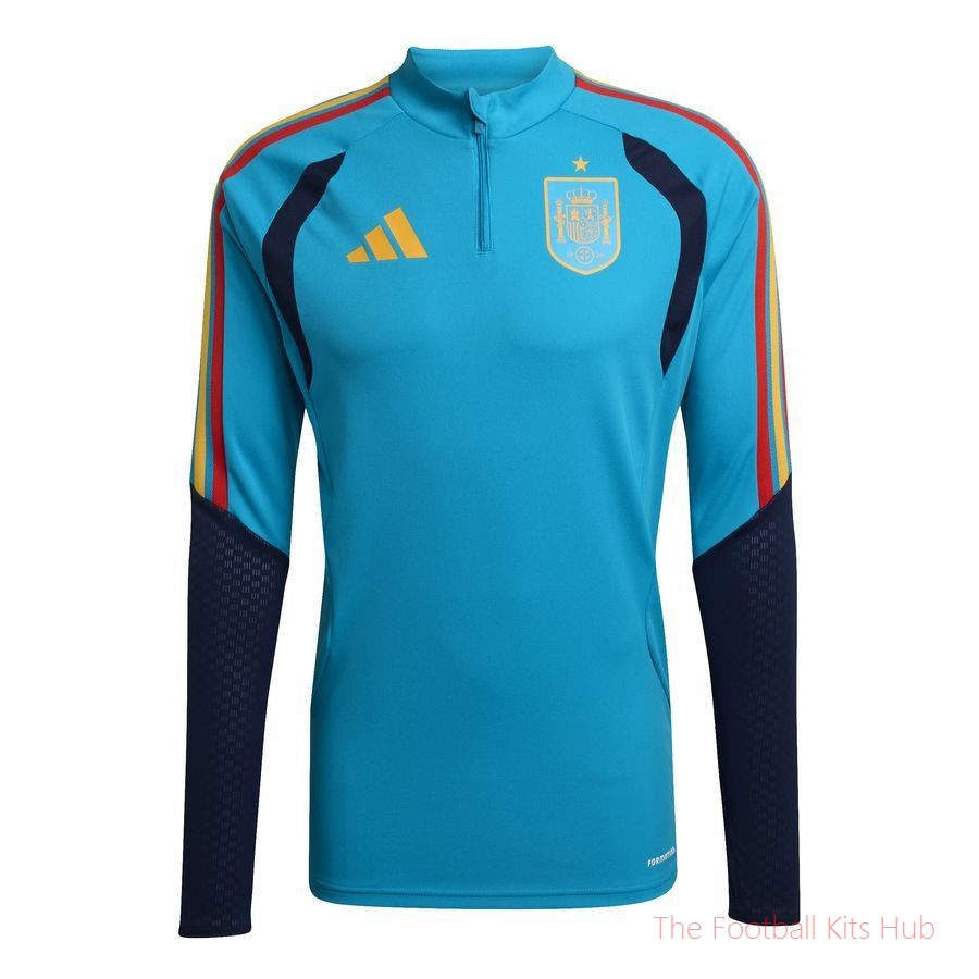 Spain Training Shirt Tiro 26 World Cup 2026 - Bold Aqua