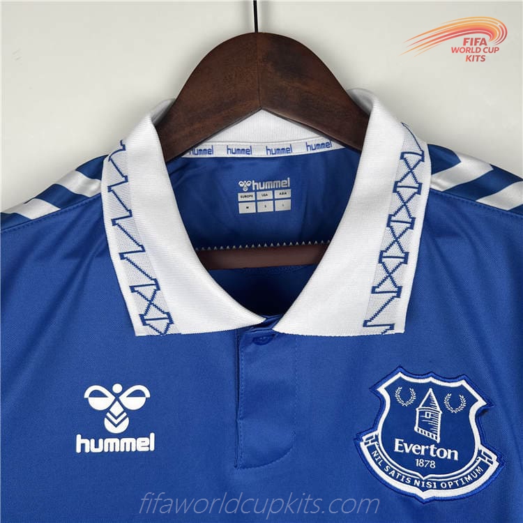 Everton 23-24 season Home Game Soccer Uniform