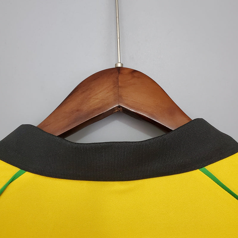 1998 Jamaica Away kit yellow