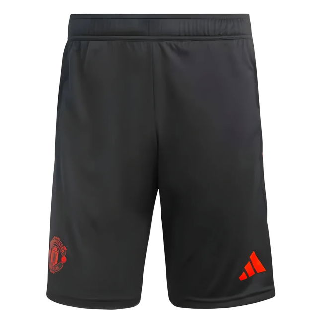 Adult 2023-2024 Man Utd Training Shorts (Black)