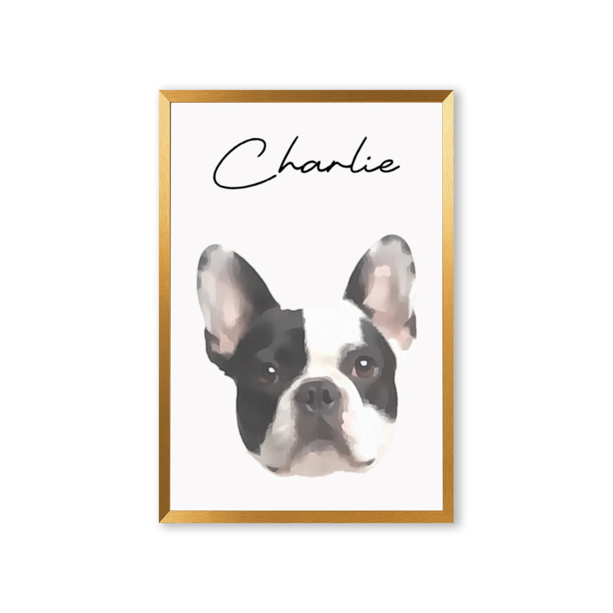 Luna - Personalized Vertical Framed Poster • Wall Decoration